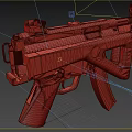 MP5K short tube version 3d model