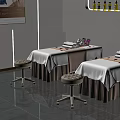 Comfortable Massage Beds With White Sheets Brown Skirts Towels And Purple Flowers In SPA Room