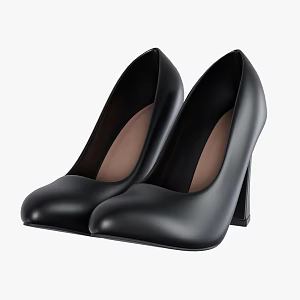 High-heeled shoes 3d model