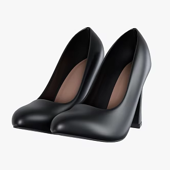 High-heeled shoes 3d model