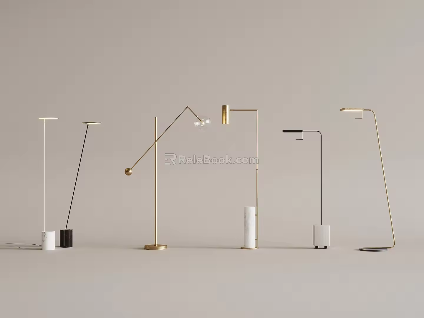 Floor lamp 3d model