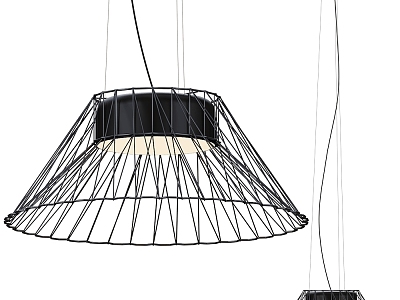 Ole Modern Nordic Minimalist Chandelier 3d model