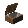 vinyl record player 3d model