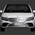 Sleek White Sedan With Black Roof Modern Design And Stylish Wheels
