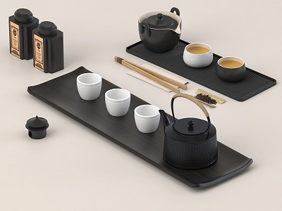 Tea Set Combination model