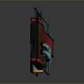 Modern Sci-Fi Equipment Sci-Fi Items Sci-Fi Components High-Tech Components 3d model