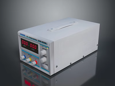 Gooloo Adjustable DC Power Supply PS305D With Digital Display And Control Knobs 3d model