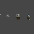 Medieval helmet 3d model