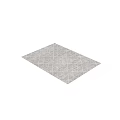 Modern Square Rug With Geometric Patterns Lines And Diamond Shapes Design
