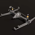Automotive Suspension System With Metal Brackets Coil Springs And Control Arms