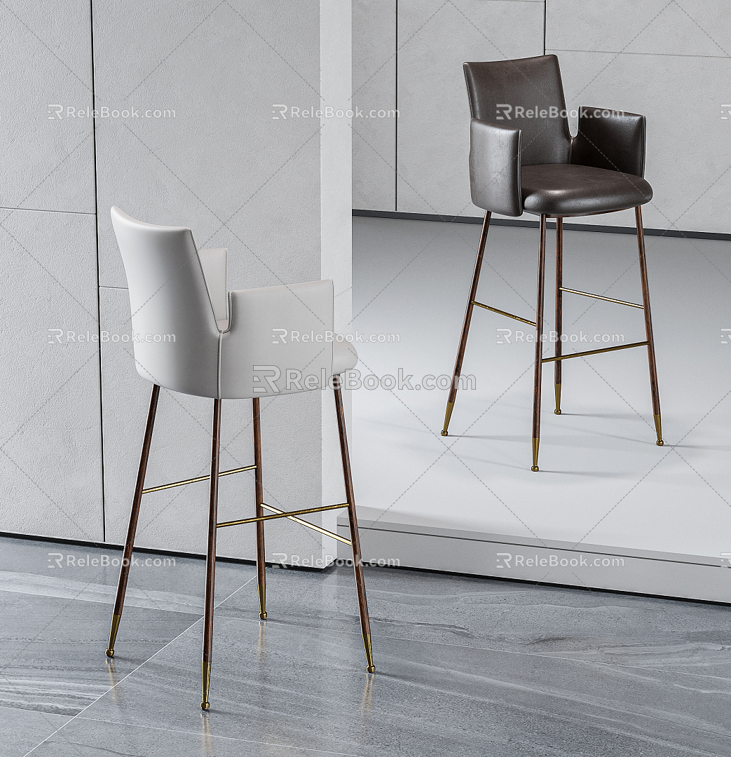 Modern Bar Chair model