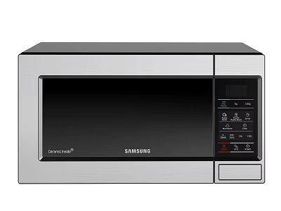 Samsung Convection Steam Microwave Oven Stainless Steel Kitchen Appliance With Digital Control Panel 3d model