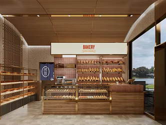 Modern Sweet Shop 3d model
