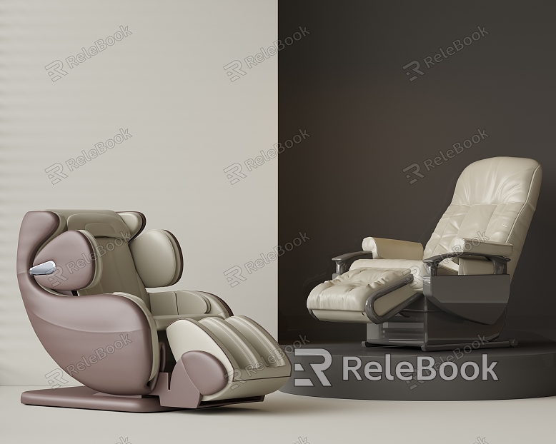 Leather Massage Chair Massage Sofa Electric Massage Chair Functional Sofa AV Room Sofa model