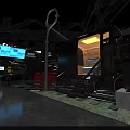 Railway Cultural Center Exhibition With Train Models Tracks And Historical Displays
