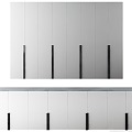 Modern wardrobe wardrobe 3d model