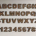 Decorative Alphabet Letters And Numbers LED Lights For Home Wall Decor And Party