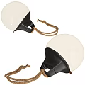 portable desk lamp 3d model