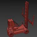 PBR Next Generation Container Stacker Container Loading and Unloading Container Crane Unloader Handling Port Terminal Handling Logistics Handling Unloading 3d model