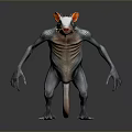 Mouse Wizard Mouse Warlock Cartoon Mouse Animation Mouse Animation Mouse Cartoon Character Cartoon Animal 3d model