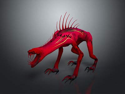 Monster Warrior Alien Monster Alien Monster 3d model