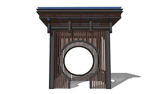 New Chinese Style Pavilion, Corridor Frame, Landscape Pavilion, Leisure Pavilion, Corridor, Special-shaped Frame, Rest Frame, Flower Frame, Gazebo Structure 3d model