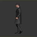 Modern Man Detective Plainclothes Agent Plainclothes Agent 3d model