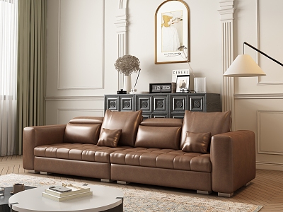 Middle ancient style living room sofa model