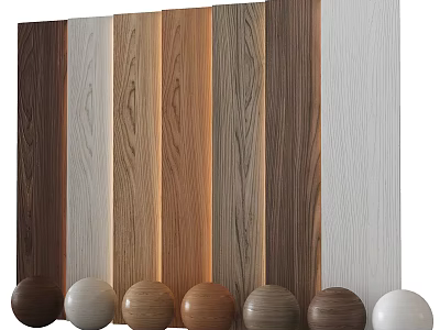 Various Wooden Flooring Samples Featuring Natural Wood Grains And Multiple Color Tones 3d model