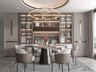 New Chinese Restaurant 3d model