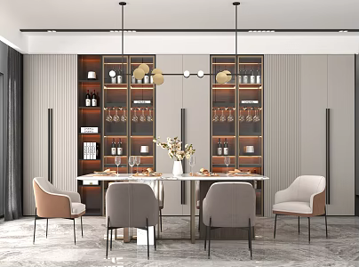 Modern Restaurant 3d model