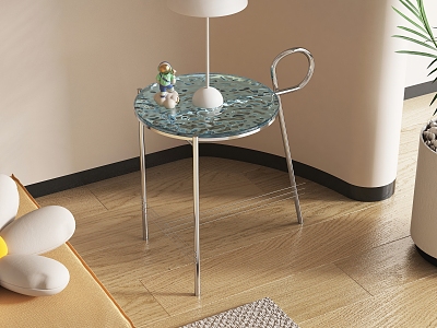 Modern coffee table model