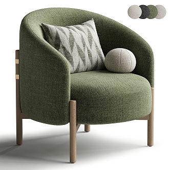 armchair 3d model