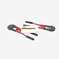 Red And Black Handle Heavy Duty Pliers Manual Hardware Tools For Industrial And Home Use