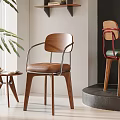 Modern Lounge Chairs With Wooden Frame Black Red Armrests Green Cushions And Side Table