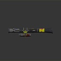 Rocket rocket launcher RPG against air weapon 3d model