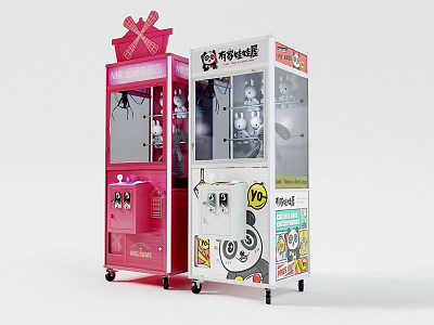 Modern doll machine model