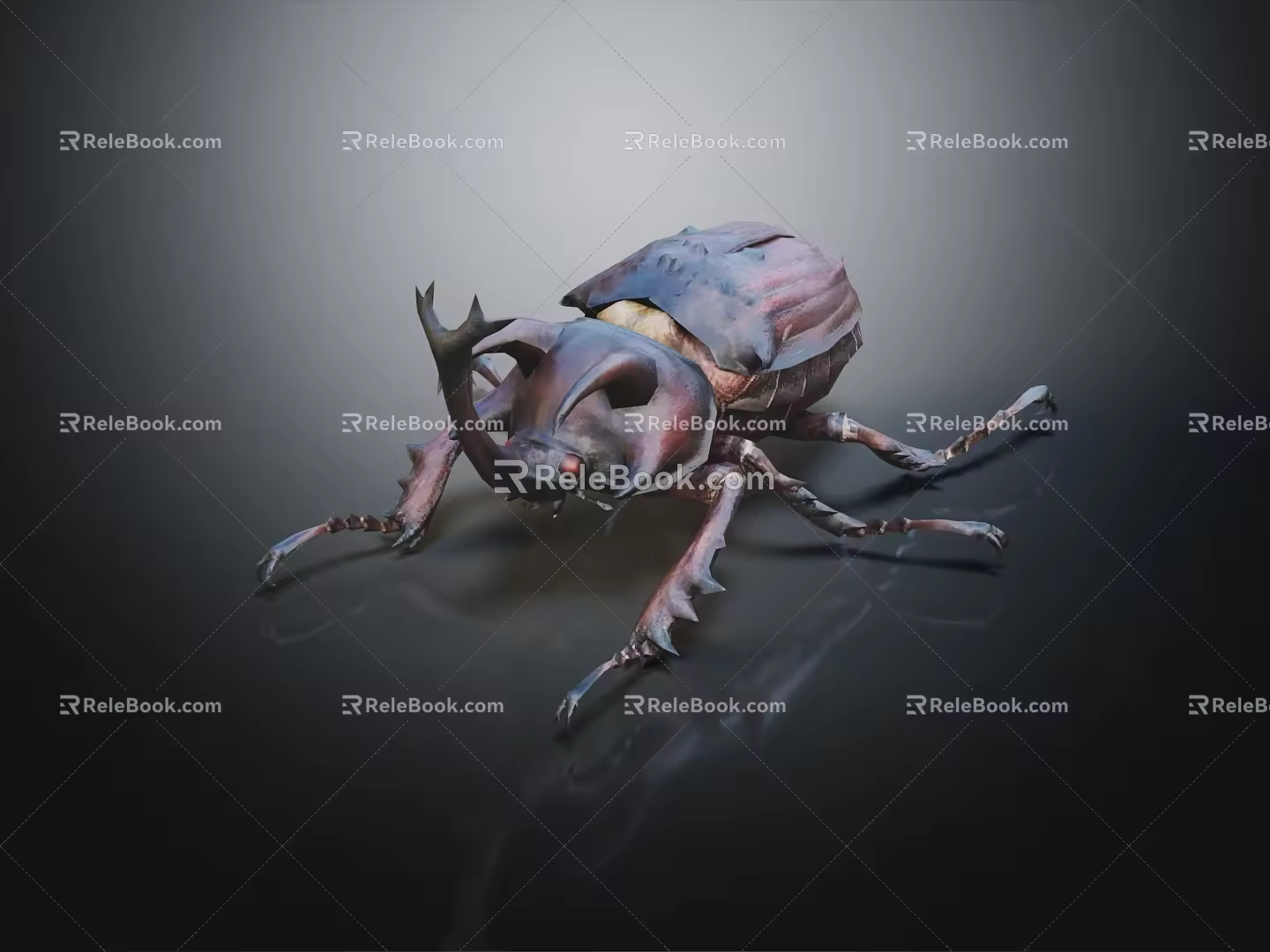 Modern Beetle Insect 3d model