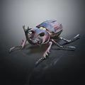 Modern Beetle Insect 3d model