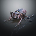 Modern Beetle Beetle Insect 3d model