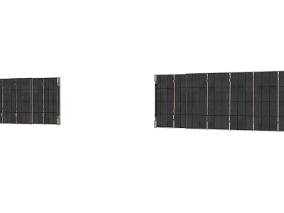 Modern landscape wall-to-landscape wall entrance landscape wall display area landscape wall 3d model