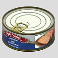 Canned Luncheon Meat With Metal Lid And Pull Tab Packaging For Daily Use