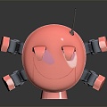 Modern Robot Piggy Robot Machine Pig 3d model