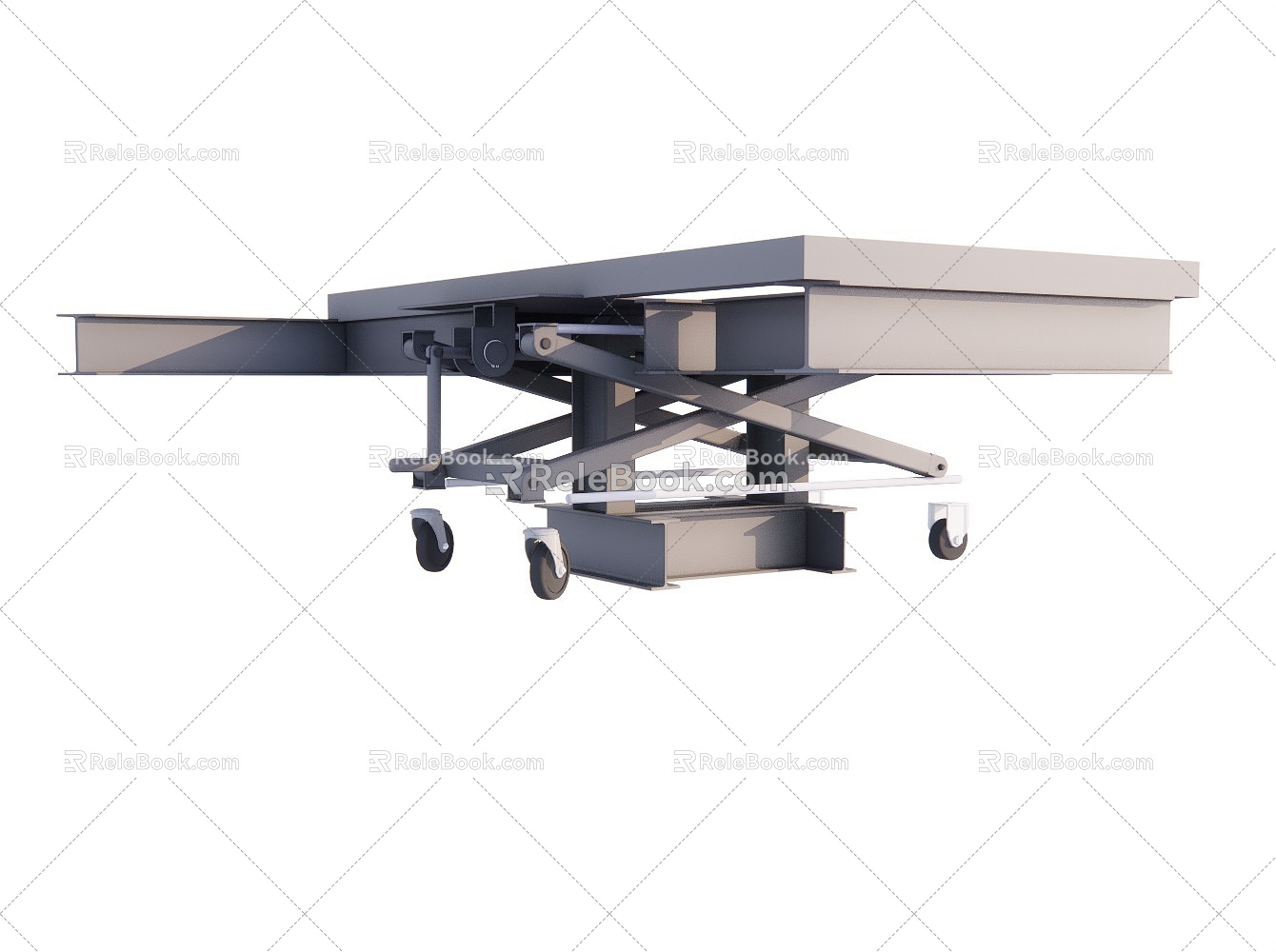 Scissor lift table 3d model