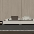 Modern Multiplayer Sofa 3d model