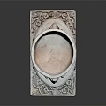 Intricate Carved Stone Sculpture With Eagle Head Wings And Decorative Pedestal Bowl