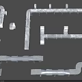 Durable Electronic Appliances Metal Parts With Various Shapes And Mechanical Components