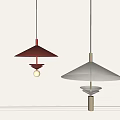 Modern chandelier 3d model