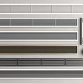 Various Stylish Air Conditioner Vents with Modern Grille Designs for Home Interior Decoration