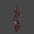 Black And Red Modern Weapon With Metal Body Ergonomic Grip And Tactical Design
